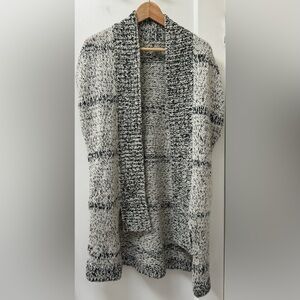 Long knit cozy cardigan